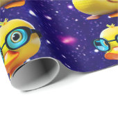 Papier Cadeau Caoutchouc Cute Charme Thème Inspiré (Coin rond)