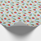 Papier Cadeau Caoutchouc d'anniversaire Roue Papier d'enveloppem (Coin)