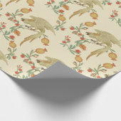 Papier Cadeau Caoutchouc et Motif de grenade (Coin)