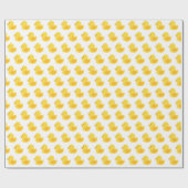 Papier Cadeau Caoutchouc jaune (Plat)