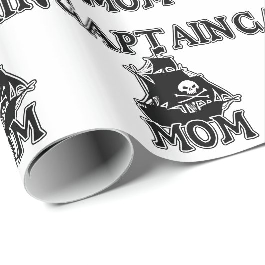 Papier Cadeau Capitaine (Coin rond)