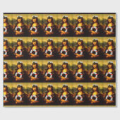 Papier Cadeau Capitaine de la mer Mona Lisa (Plat)