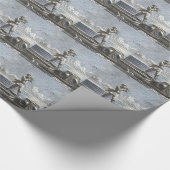 Papier Cadeau Capitaine Nemo Verne 20 000 lieues Sci Fi Art (Coin)