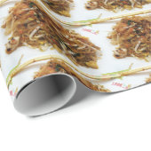 Papier Cadeau Capitonnez [ผัดไทย] la nourriture thaïlandaise de (Coin rond)