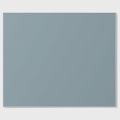 Papier Cadeau Capri couleur uni foncé Cyan (Plat)