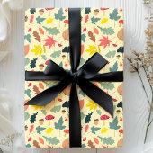 Papier Cadeau Caprice de la forêt automnale