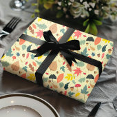 Papier Cadeau Caprice de la forêt automnale