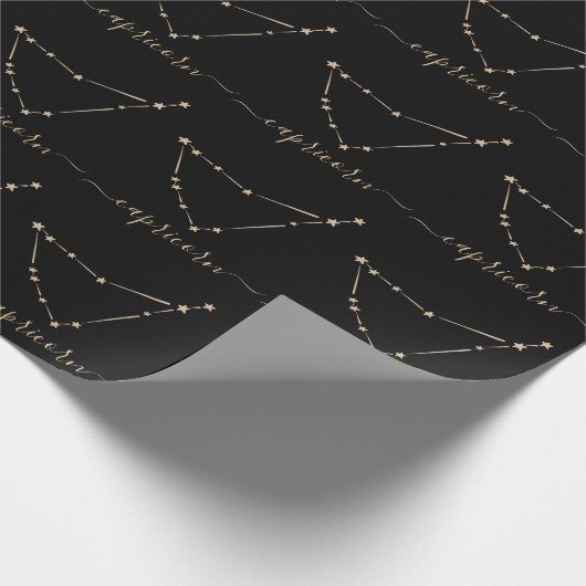 Papier Cadeau Capricorne Constellation (Coin)