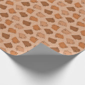 Papier Cadeau Capybara (Coin)