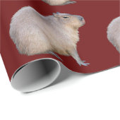 Papier Cadeau Capybara (Coin rond)