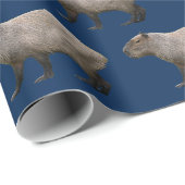Papier Cadeau Capybara (Coin rond)