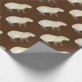Papier Cadeau Capybara (Coin)