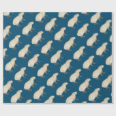 Papier Cadeau Capybara (Plat)