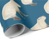 Papier Cadeau Capybara (Coin rond)