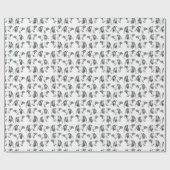 Papier Cadeau Capybara Karate (Plat)