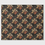 Papier Cadeau Caravaggio - San Gerolamo - peinture de la (Plat)