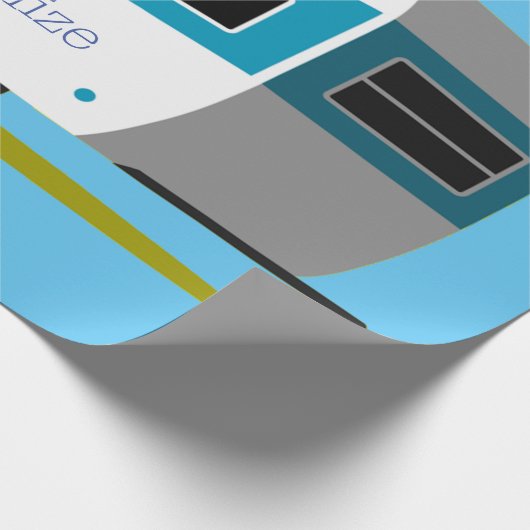 Papier Cadeau Caravan Camper RV Thunder_Cove (Coin)