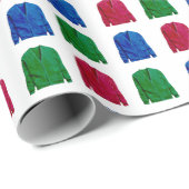 Papier Cadeau Cardigan Sweaters (Coin rond)