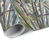 Papier Cadeau Cardinal féminin (Coin rond)