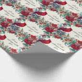 Papier Cadeau Cardinal Rouge Cadeaux Sympathy Keepsaké Memorial (Coin)