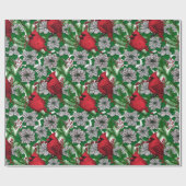 Papier Cadeau Cardinaux 2 (Plat)