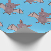 Papier Cadeau Caricature de vol de chauve-souris (Coin)