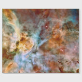 Papier Cadeau Carina Nebula NASA Hubble Telescope Photo spatiale (Plat)
