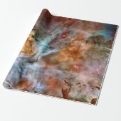 Papier Cadeau Carina Nebula NASA Hubble Telescope Photo spatiale (Déroulé)