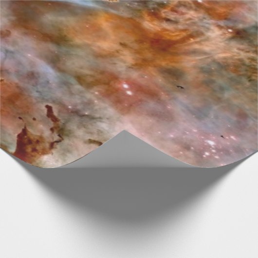 Papier Cadeau Carina Nebula NASA Hubble Telescope Photo spatiale (Coin)