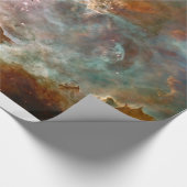Papier Cadeau Carina Nebula nuages foncés (Coin)