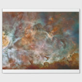 Papier Cadeau Carina Nebula nuages foncés (Plat)