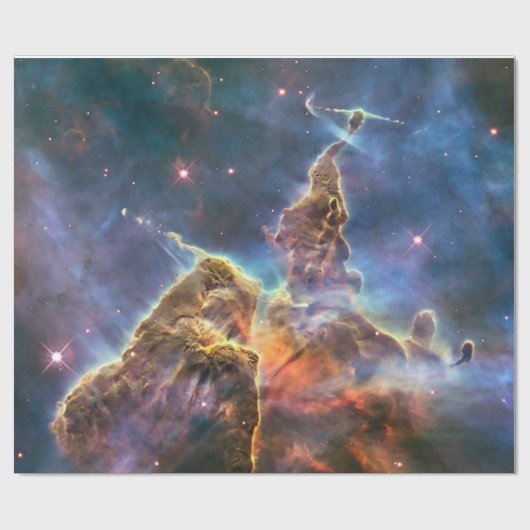 Papier Cadeau Carina Nebula par le télescope spatial Hubble (Plat)