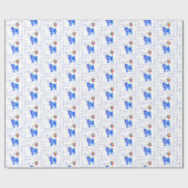 Papier Cadeau Carlin Anniversaire (Plat)