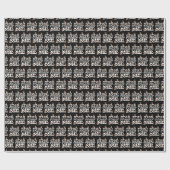 Papier Cadeau Carlin Dog Stop Bugging Me - Drôle Citation de jeu (Plat)