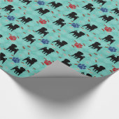 Papier Cadeau Carlin d'ombre (Coin)