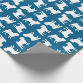 Papier Cadeau Carlin Fête Blue Thème Célébration (Coin)