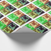 Papier Cadeau Carlin Pop Art (Coin)