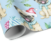 Papier Cadeau Carlins Noël (Coin rond)