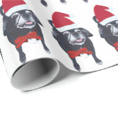Papier Cadeau Carlins père Noël Tous Linked Up Papier Enveloppan (Coin rond)