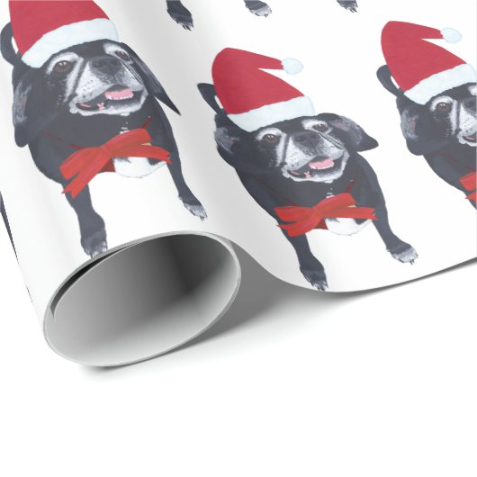 Papier Cadeau Carlins père Noël Tous Linked Up Papier Enveloppan (Coin rond)