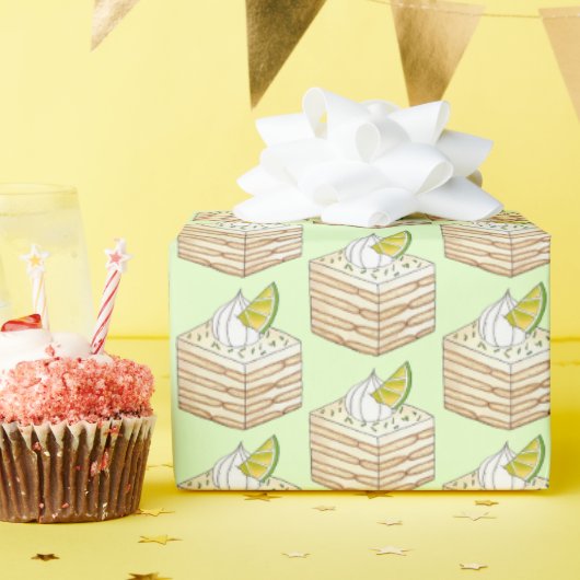 Papier Cadeau Carlota de Limón - Vente de gâteau de la boîte de  (Fête d'anniversaire)