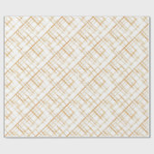 Papier Cadeau Carmel Cream Anniversaire (Plat)