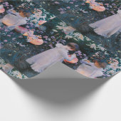 Papier Cadeau Carnation Lily Lily Rose John Singer Sargent Art (Coin)