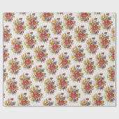 Papier Cadeau Carnaval de fleurs (Plat)