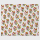 Papier Cadeau Carnaval des fleurs (Plat)