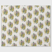 Papier Cadeau Carnaval des fleurs (Plat)