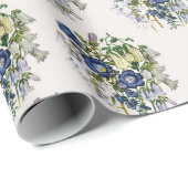 Papier Cadeau Carnaval des fleurs (Coin rond)