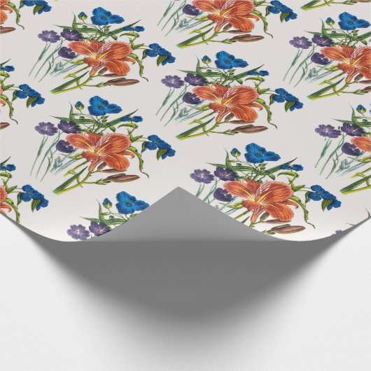 Papier Cadeau Carnaval des fleurs (Coin)