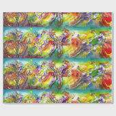 Papier Cadeau CARNAVAL ITALIEN / Mascarade vénitienne, Musique d (Plat)