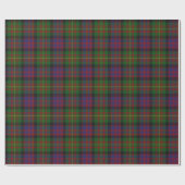 Papier Cadeau Carnegie Tartan coloré Papier d'enveloppement (Plat)